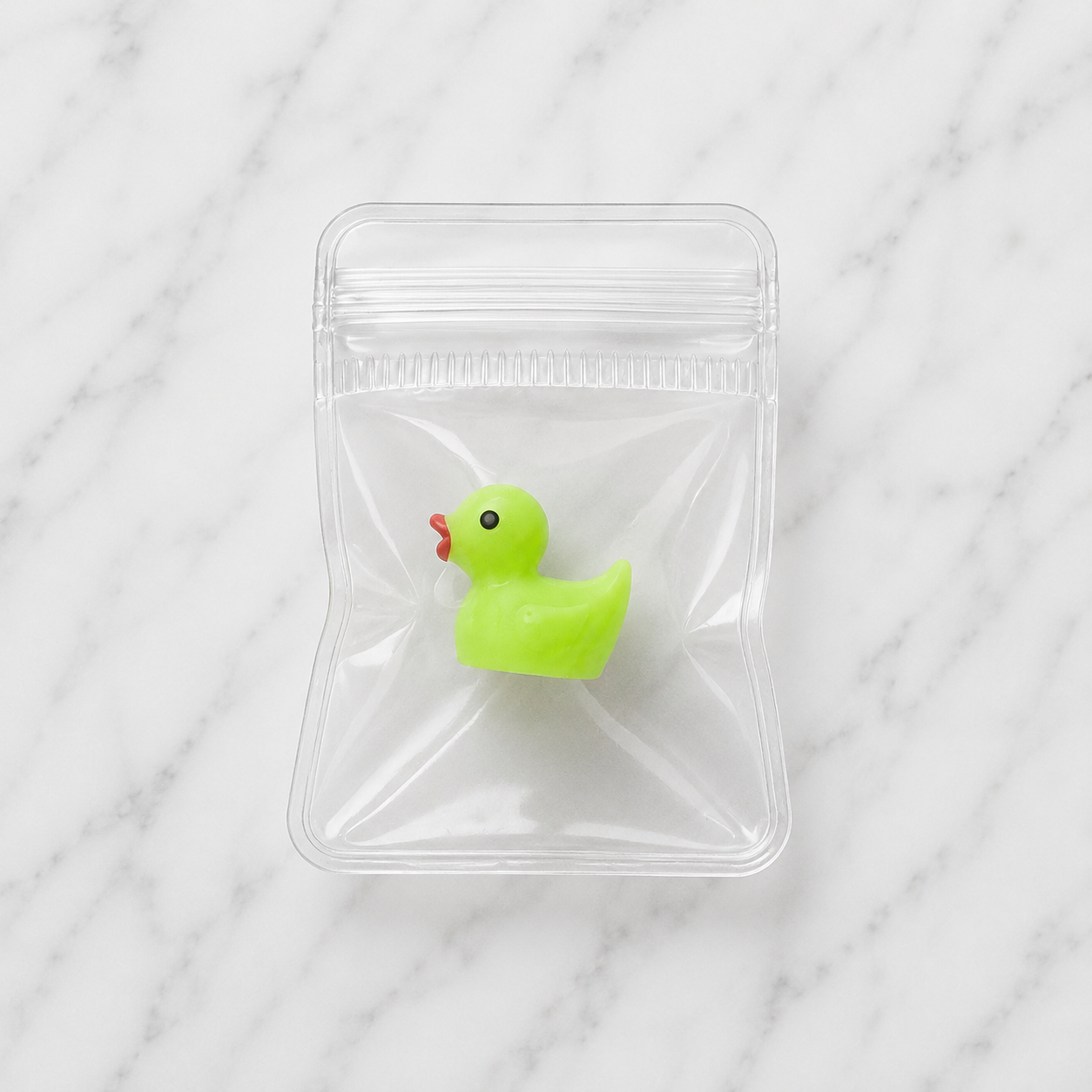 Tiny Tiny Duck Hues - Neon Green