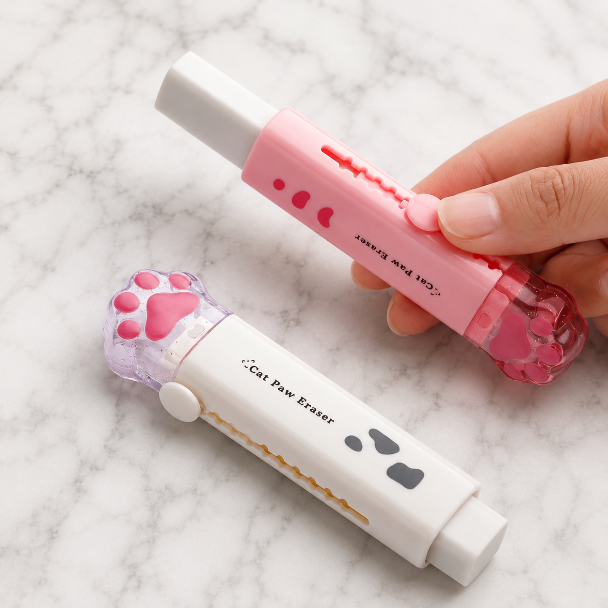 Push Paw Erasers