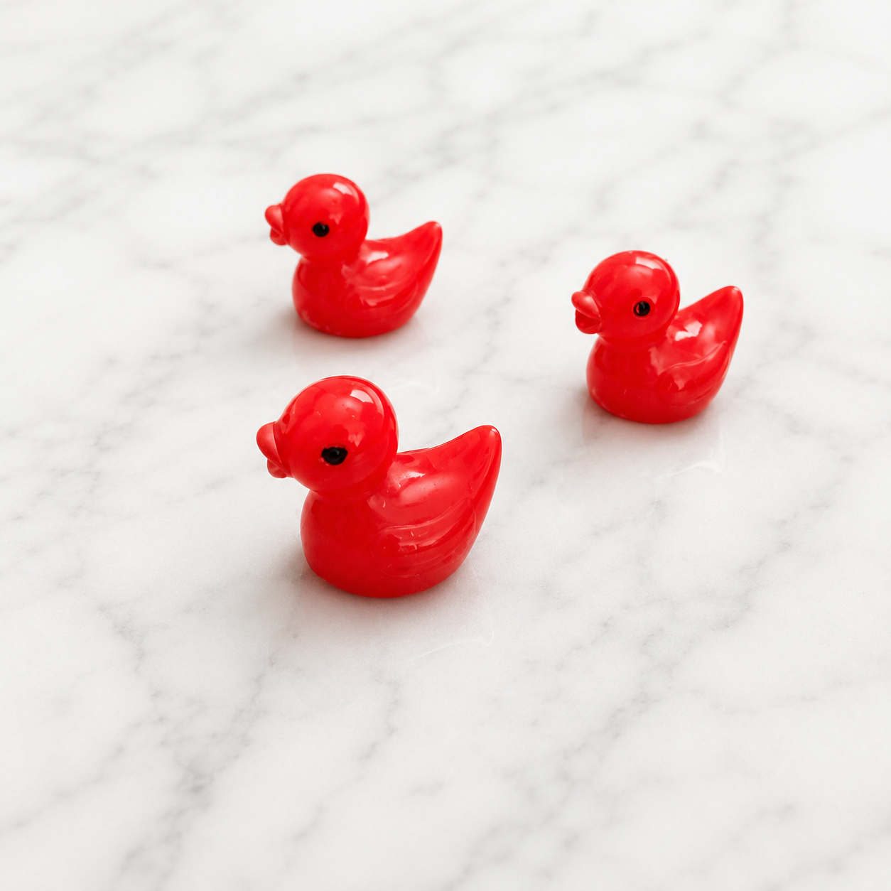 Tiny Tiny Duck Hues - Red