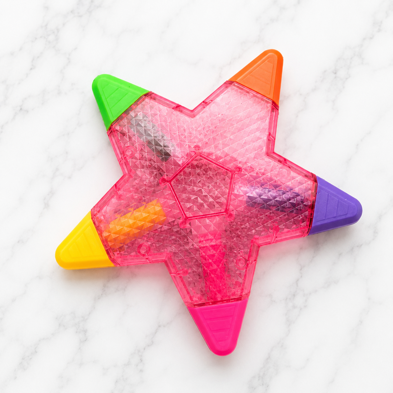 Pink 5 Point Star Highlighter