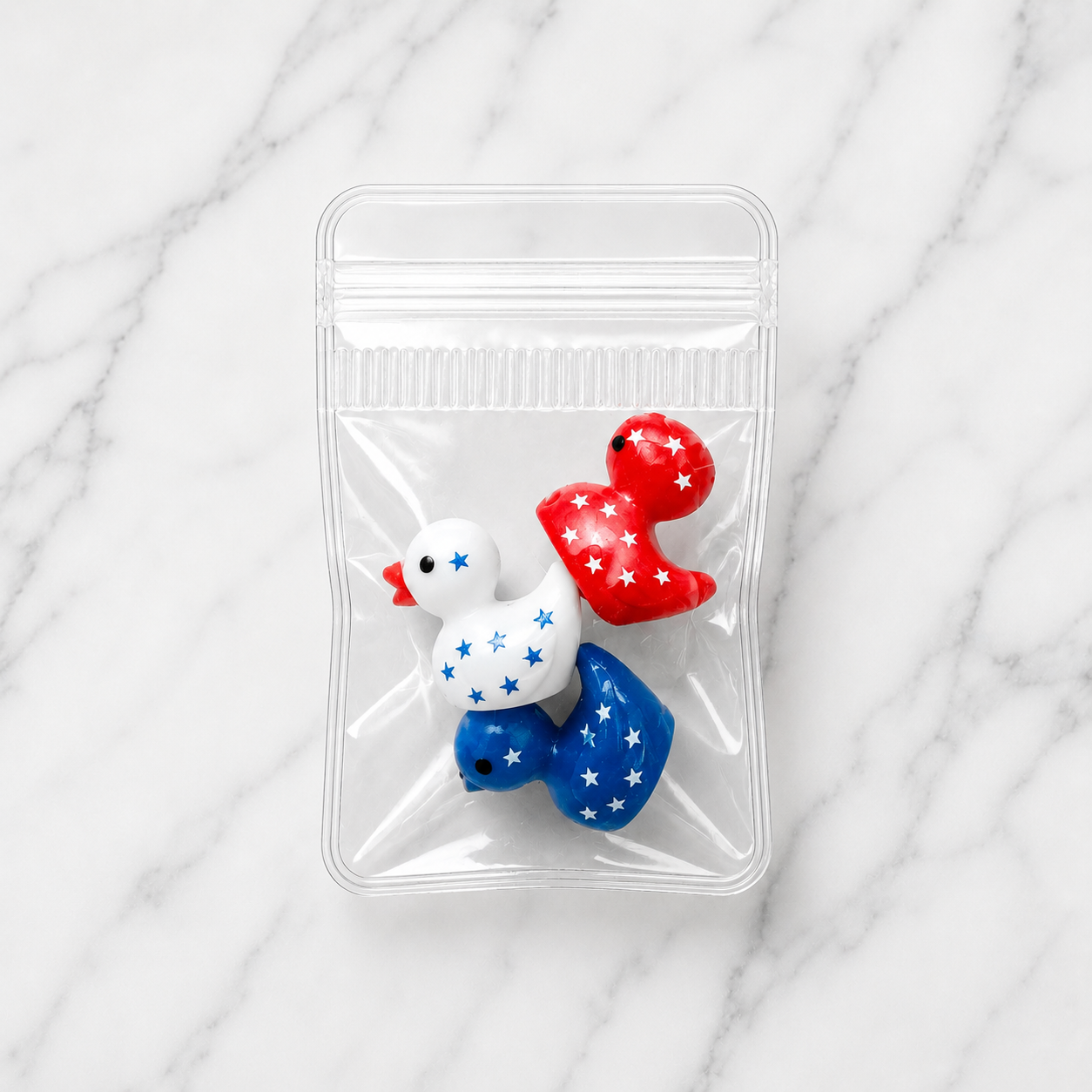 Patriotic Duck Trio (S/4)