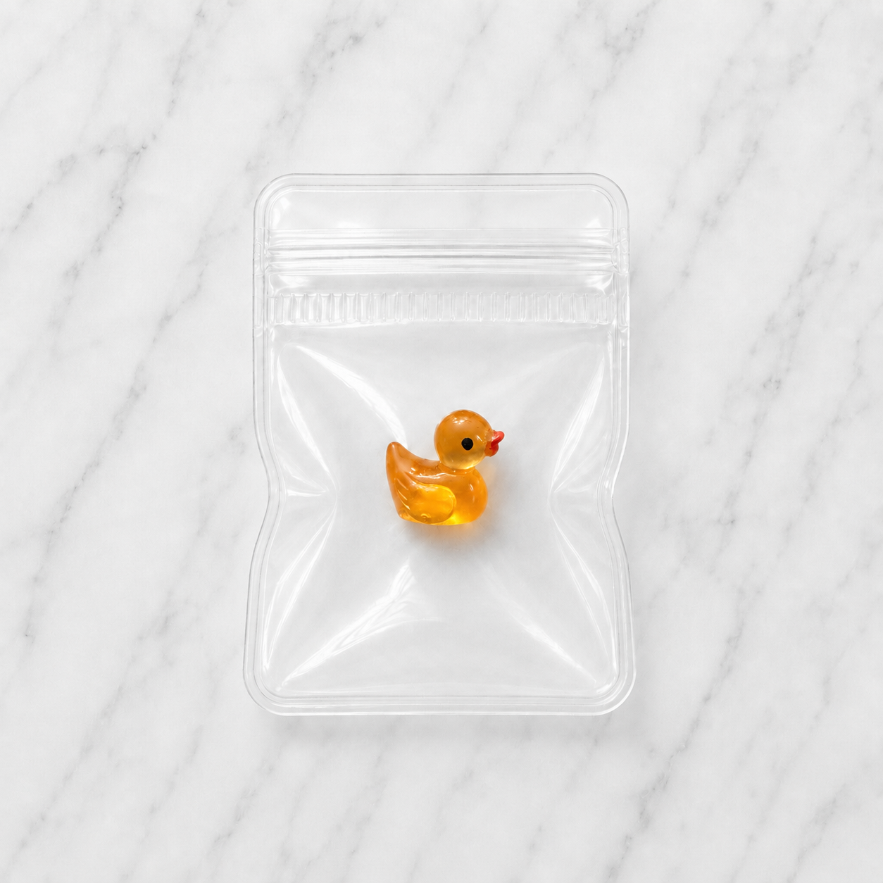 Tiny Tiny Duck Hues - Translucent Orange