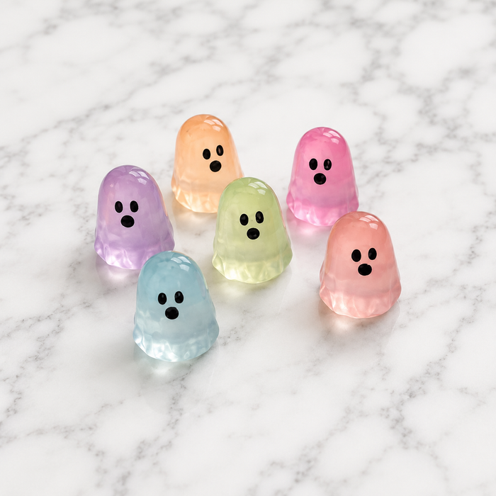 Tiny Pastel Boos (S/6)