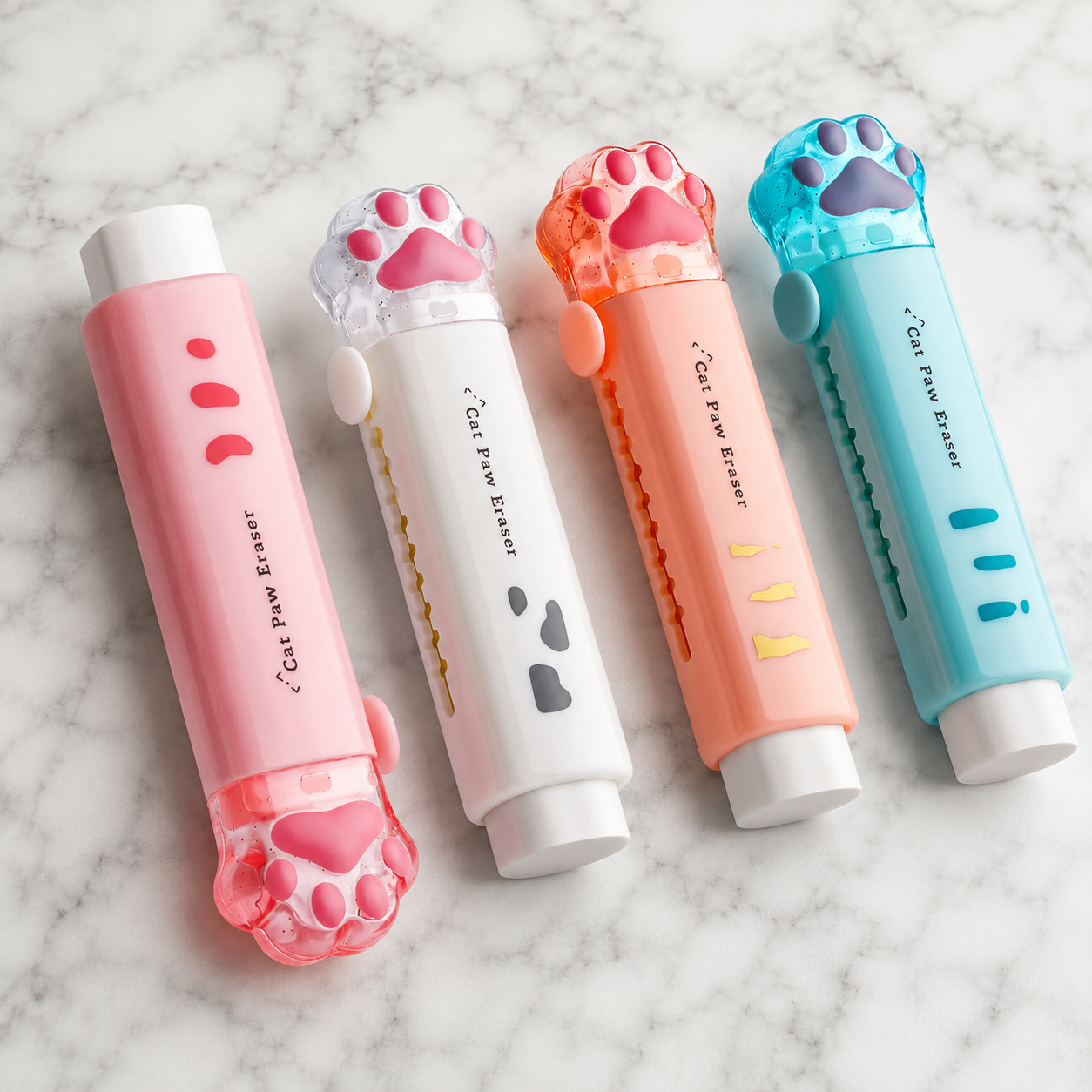 Push Paw Erasers